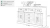 Sideboard Kommode EMANUEL - 150 cm - weiß - Massivholz Produktbild-Vorschau 3