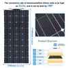 200W Flexibel Solarpanel Solarmodul Monokristallin Produktbild-Vorschau 2