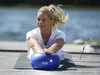 Sissel Pilates-Ball "Soft", Blau, 26 cm Produktbild-Vorschau 4