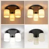 ZMH Deckenlampe Wohnzimmer Deckenleuchte Schwarz Produktbild-Vorschau 4