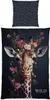 Biancheria da letto Wild Flowers Giraffe Animalprint 100% Anteprima dell’immagine prodotto 2