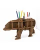 EWA Eco Wood Art Bear (Brown) 3D Holzpuzzle für Jugendliche Produktbild-Vorschau 2