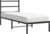 VidaXL 355356, Černá, 85 cm, 2,07 m, 90 cm, 800 x 2000 mm, Náhled obrázku produktu 1