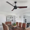 Deckenventilator, schwarz-braun, Timer, Fernbedienung, 132 Produktbild-Vorschau 6