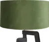 Stehlampe Stativ Schwarz mit Grünem Schirm und Gold 50 cm Produktbild-Vorschau 2
