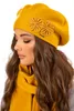 Vivisence béret femme élégant ensemble bonnet et écharpe Voir les images du produit 3