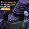 Projektionslampe Projektionslampe mit 8 Wechselmotiven Produktbild-Vorschau 9