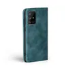 A teal flip case for a smartphone is shown against a white background. Produktbild-Vorschau