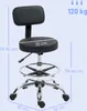 Chaise de bureau HOMCOM, réglable en hauteur, chaise de Voir les images du produit 10