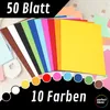 perfect ideaz 50 Blatt A4 Fotokarton farblich sortiert  Produktbild-Vorschau 3