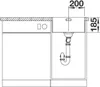 Blanco SOLIS 400-IF/A lavello 440 x 500 mm acciaio inox Anteprima dell’immagine prodotto 4