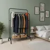 Portaabiti Relaxdays, A x L x P: 146 x 110 x 56 cm, con Anteprima dell’immagine prodotto 3