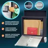 MONZANA® Briefkasten Kreuzschloss mit Produktbild-Vorschau 3