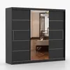 Schwebetürenschrank Kleiderschrank Schrank 250cm Produktbild-Vorschau 2