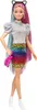 Barbie Poupée léopard aux cheveux arc-en-ciel avec effet de Voir les images du produit 1