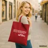 Huuraa Jutebeutel Erzieherin mit Herz 10 Liter Classic Red Produktbild-Vorschau 2