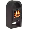Kaminofen 9kW Holzofen Kachelofen Heizofen Ofen Kamin A+ Produktbild-Vorschau 11