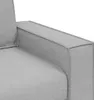vidaXL Sofa Stuhl Wolkengrau 60 cm Stoff Produktbild-Vorschau 7
