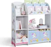 Kinderregal ‘Lysekil’ mit 2 Aufbewahrungsboxen 100 x 93 x Produktbild-Vorschau 3