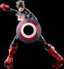 A Hasbro Marvel Legends Series US-Agent action figure is posed dynamically against a black background, holding its shield. Náhled obrázku produktu