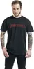 Airbourne T-Shirt Herren Cracked Logo schwarz Band-Merch, Produktbild-Vorschau 4