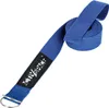 Cinghia da yoga resistente 300 x 3,8 cm - blu Anteprima dell’immagine prodotto 4