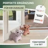 Topanbieter999 Türstopper 2er Set Hund Bodenstopper Tür Produktbild-Vorschau 2