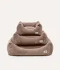 CAFIDE Snozy Hundebett Cord Mokka M, 75 x 60 x 20 cm Produktbild-Vorschau 3