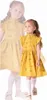 Kleid für Mädchen – 100 % Baumwolle – Blumenmuster – Größe  Produktbild-Vorschau 2