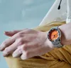 Seiko 5 Sports SRPD59K1 3-Hand Automatic Orange Dial Watch Produktbild-Vorschau 4