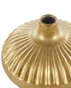 BELIANI Moderne Dekovase aus Steinzeug in Gold 27 cm Rund Produktbild-Vorschau 4