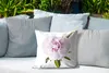 MuchoWow® Outdoor Kissen - Draufsicht auf eine rosa Produktbild-Vorschau 4
