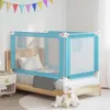 vidaXL Ochranný rám postele pro batolata Modrá 140x25 cm Náhled obrázku produktu 2