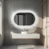 Badspiegel mit LED Beleuchtung 120x80 cm Freya - Horizontal Produktbild-Vorschau 4