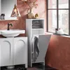 SoBuy BZR161-W Armoire à linge avec sac à linge dépliant Voir les images du produit 1