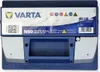 A VARTA Blue Dynamic EFB N60 car battery is shown from the front. Produktbild-Vorschau