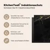 KitchenYeah© Herdabdeckplatte Marmoroptik - Luxus - Schwarz Produktbild-Vorschau 6