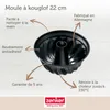 Zenker Gugelhupfform Ø 22 cm, Kuchenform stabil & Produktbild-Vorschau 4