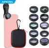 APEXEL 10-in-1-Telefonkamera-Objektiv-Kit mit 0,63-fachem Produktbild-Vorschau 1