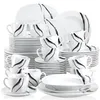 Porcelánový jídelní servis VEWEET "Teresa", 60dílný Náhled obrázku produktu 1