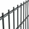 Doppelstabmattenzaun-Set 6/5/6 mit Abdeckleiste Produktbild-Vorschau 2
