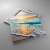 Bild auf Leinwand - Leinwandbild - Meer Welle Strand - Produktbild-Vorschau 2