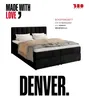 BroMARKT Boxspringbett DENVER mit 2 Bettkasten, Produktbild-Vorschau 2