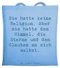 Mr. & Mrs. Panda Tote Bag Spruch Himmel und Freude - Sky Produktbild-Vorschau 1
