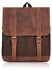 Herren-Reiserucksack groß vintage braun Paolo Peruzzi Produktbild-Vorschau 1