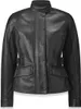 Belstaff Westerly Damen Motorrad Lederjacke, schwarz, 44 Produktbild-Vorschau 1