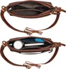 ROYALZ Echtleder Vintage Handtasche Damen Umhängetasche Produktbild-Vorschau 4