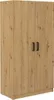 Armoire à deux portes MABAKA – largeur 80 cm, chêne artisan Voir les images du produit 1