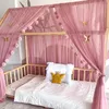 Hausbett Himmel Betthimmel altrosa für Kinderbett Produktbild-Vorschau 3