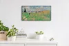Wandkunst Leinwand Bild Uhr Geräuschlos Kunstdruck 60x30 Produktbild-Vorschau 3